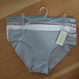 4-pack Danskin organic cotton panties